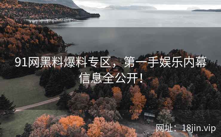 91网黑料爆料专区，第一手娱乐内幕信息全公开！