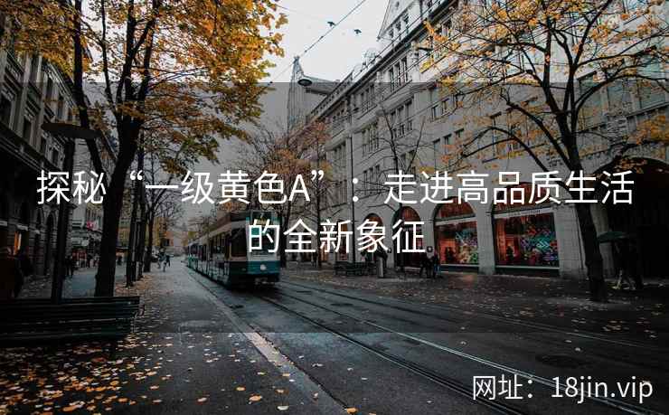 探秘“一级黄色A”：走进高品质生活的全新象征