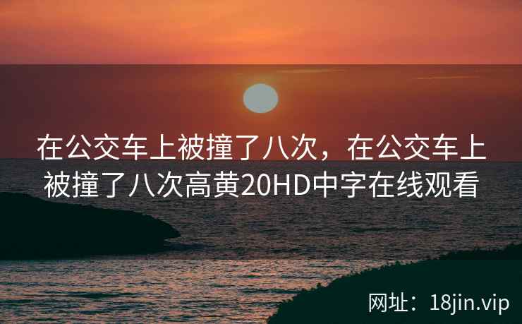 在公交车上被撞了八次，在公交车上被撞了八次高黄20HD中字在线观看
